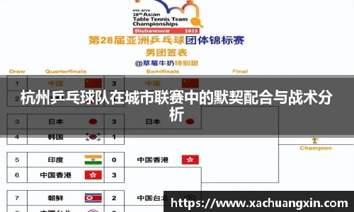 杭州乒乓球队在城市联赛中的默契配合与战术分析