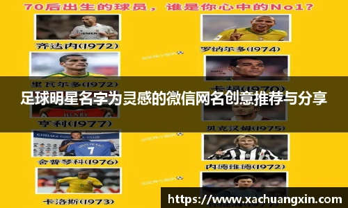 足球明星名字为灵感的微信网名创意推荐与分享
